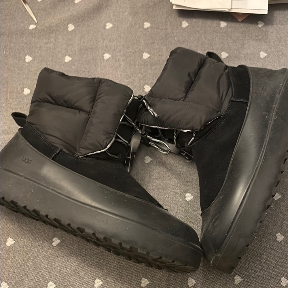 UGG Black Rain & Snow Boots for Ultimate Comfort